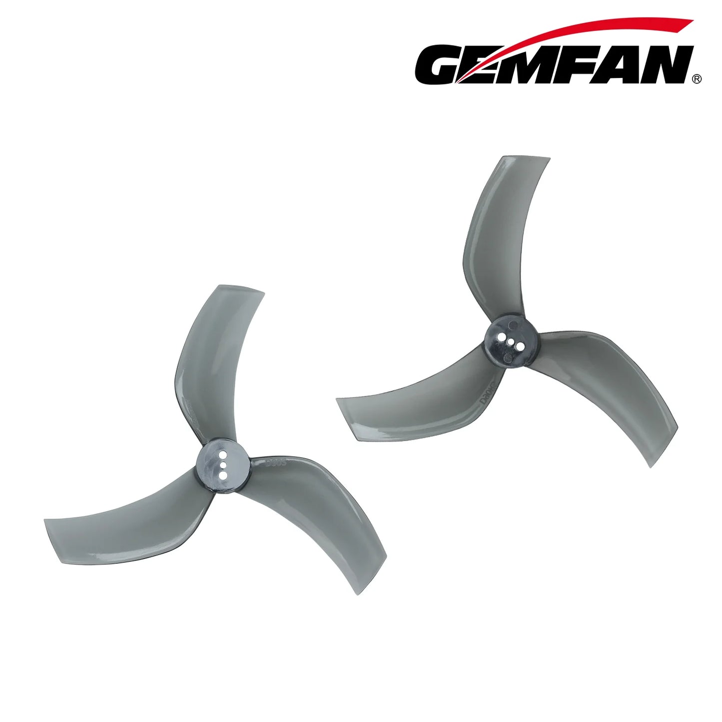 Gemfan D90S Ducted PC 3 Blade 1.5m Propeller - Clear Gray (2CW+2CCW)
