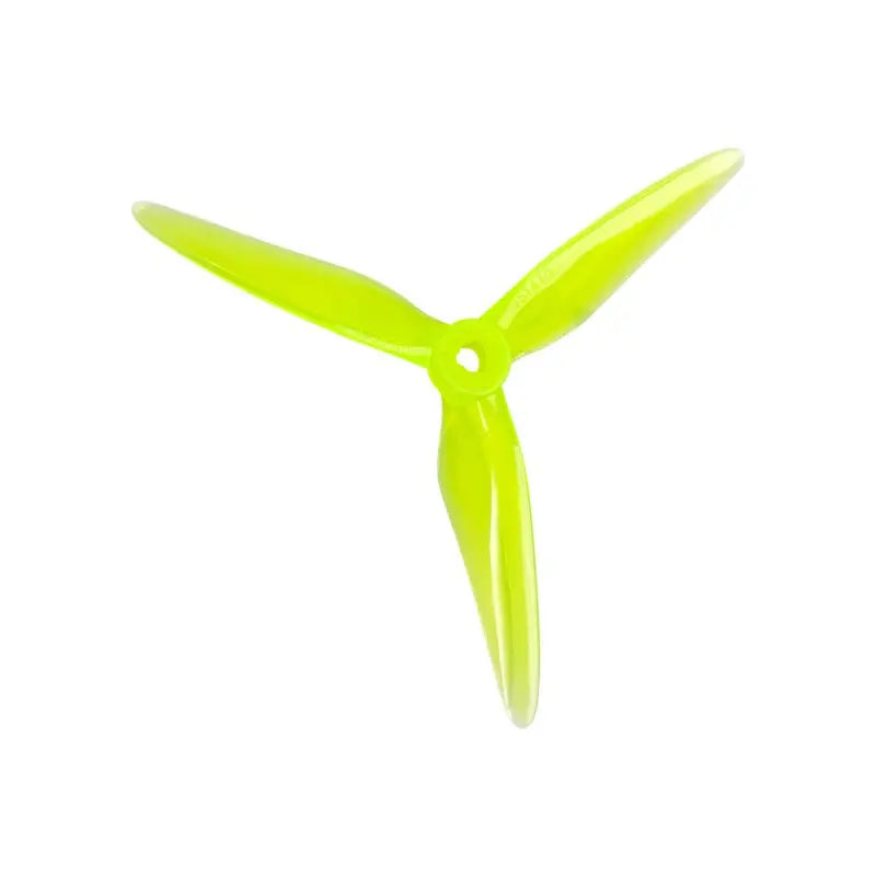 Foxeer DalProp SpitFire Triblade T5147.5 Propeller CW+CCW - (2Pair) - Crystal Fluorescent Green. Hi Tech xyz
