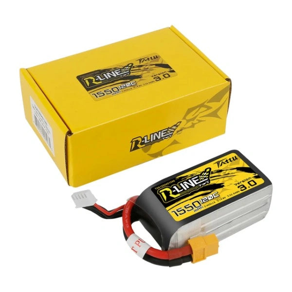 Tattu R-Line Version 3.0 1550mAh 4S 130C LiPo Battery