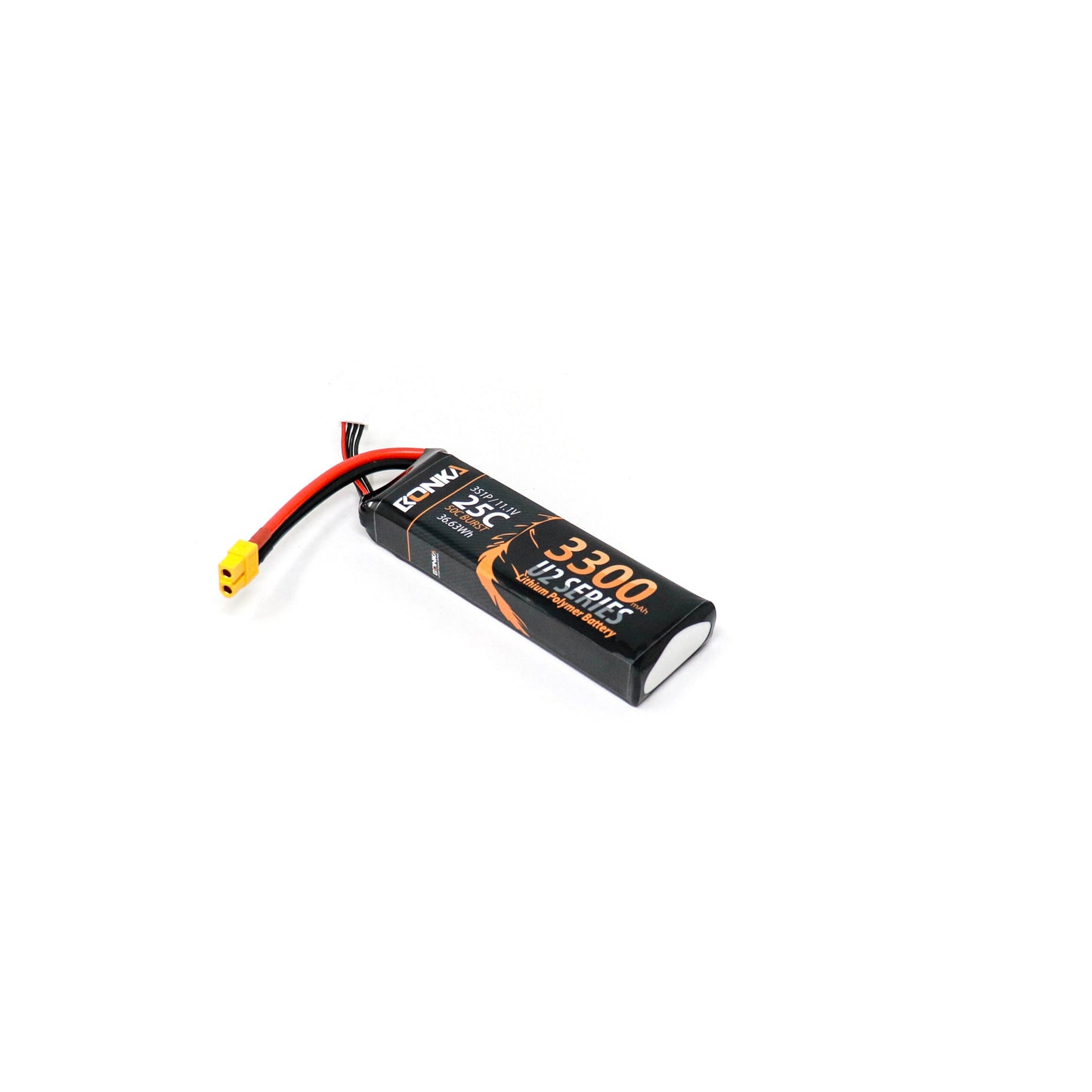 Bonka 11.1V 3300mAh 25C 3S Lithium Polymer Battery Pack