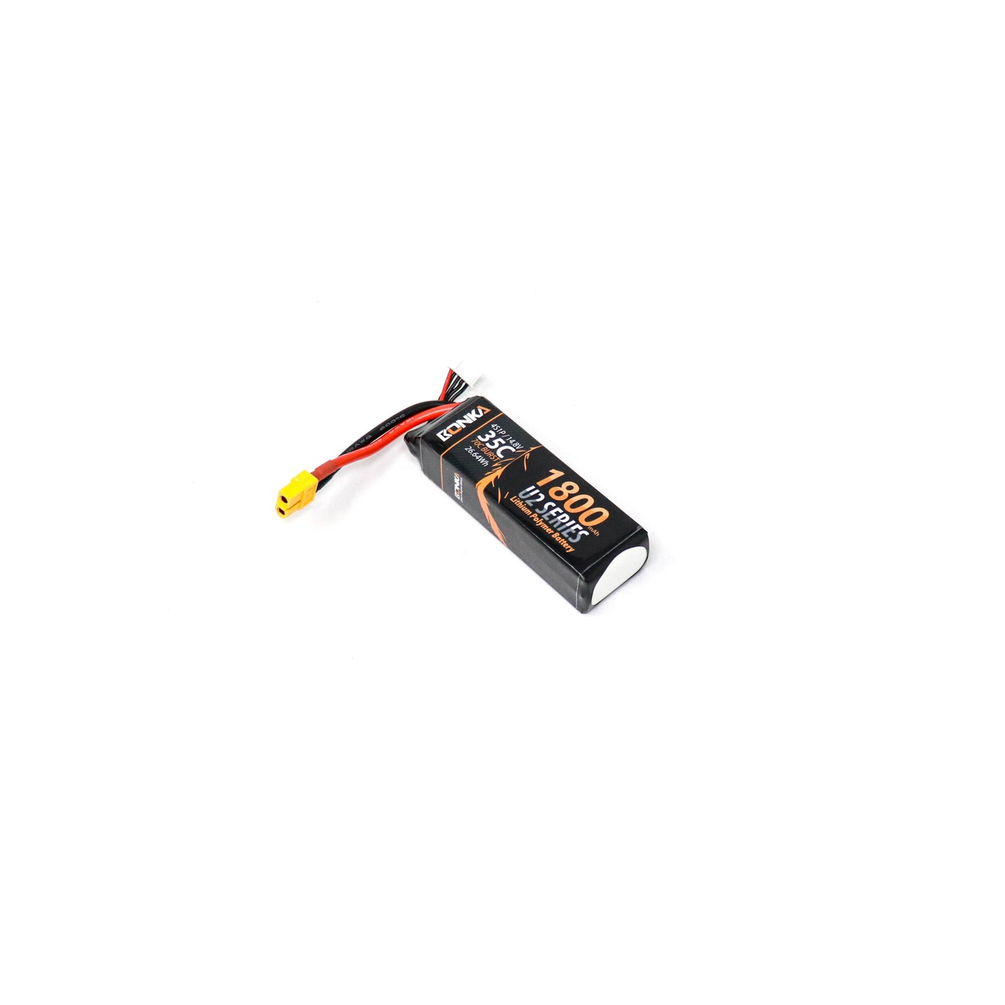 14.8V 1800mAh 4S 35C Lithium Polymer Battery Pack (Brand Bonka)