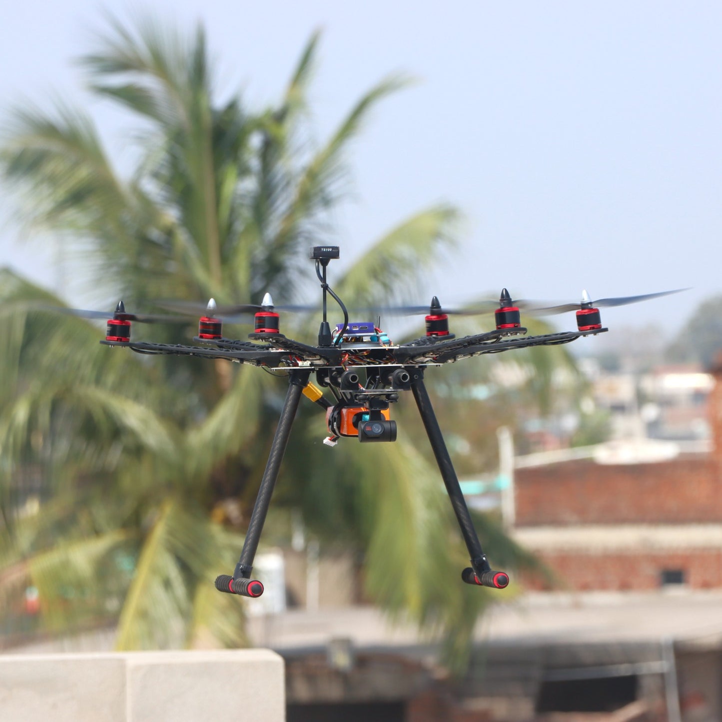 S550 Hexacopter Autopilot Advance Drone with Skydroid 10 & 2 Axis Gimbal - PNP