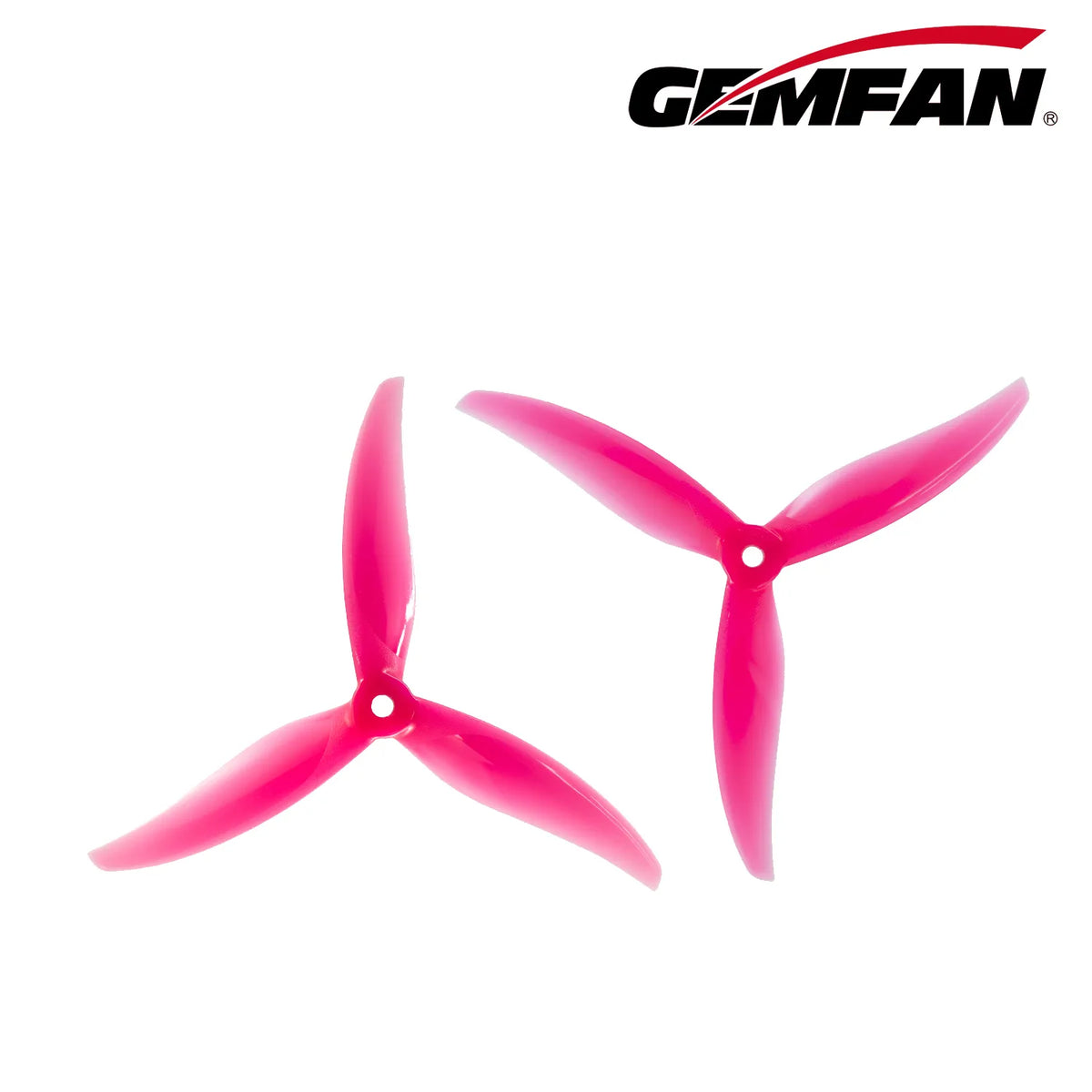 Gemfan 5127.5 PROXY PC 3-Blade Freestyle Propeller for 5 Inch FPV Drone (2CW + 2CCW) - Hot Pink