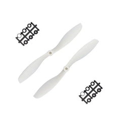 8045 ABS White HD Propellers 1CW+1CCW - (1pair).