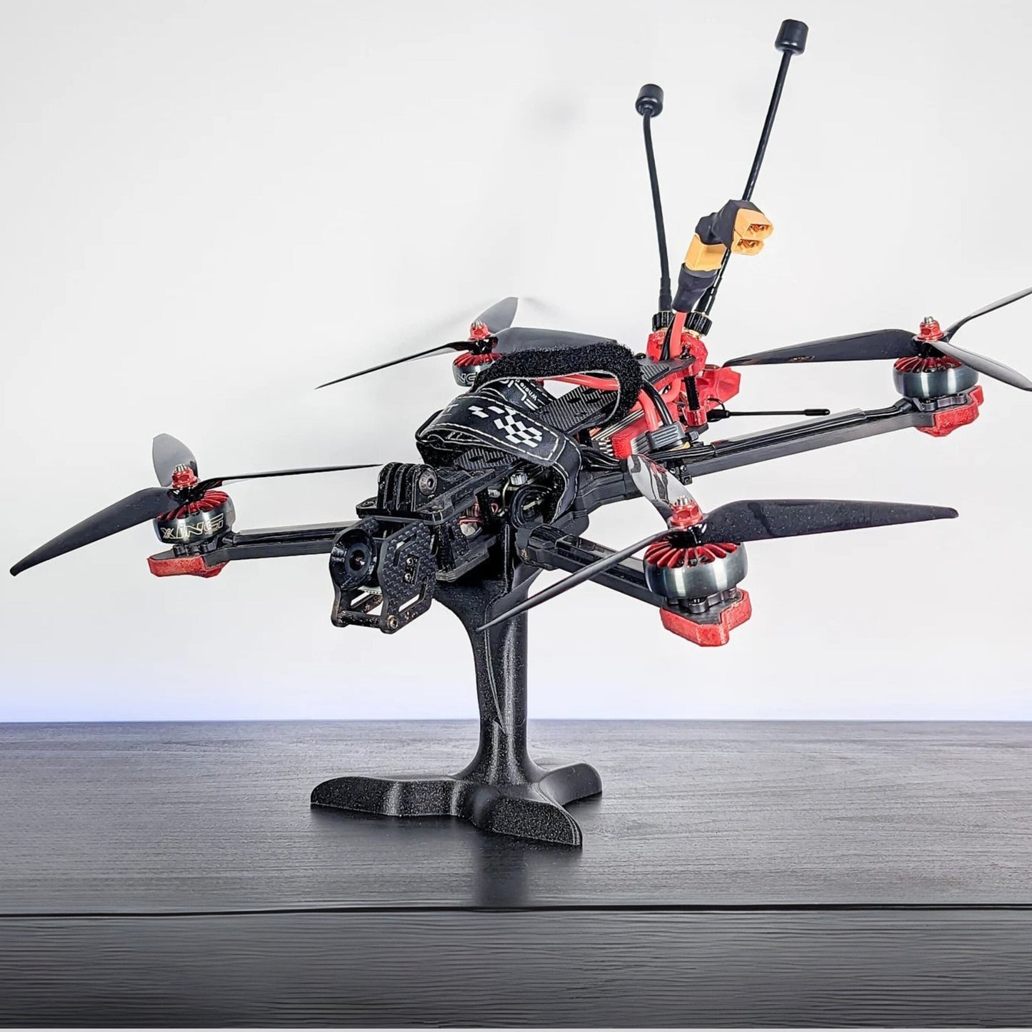 3D Printed FPV Drone Display Stand - Silk Green