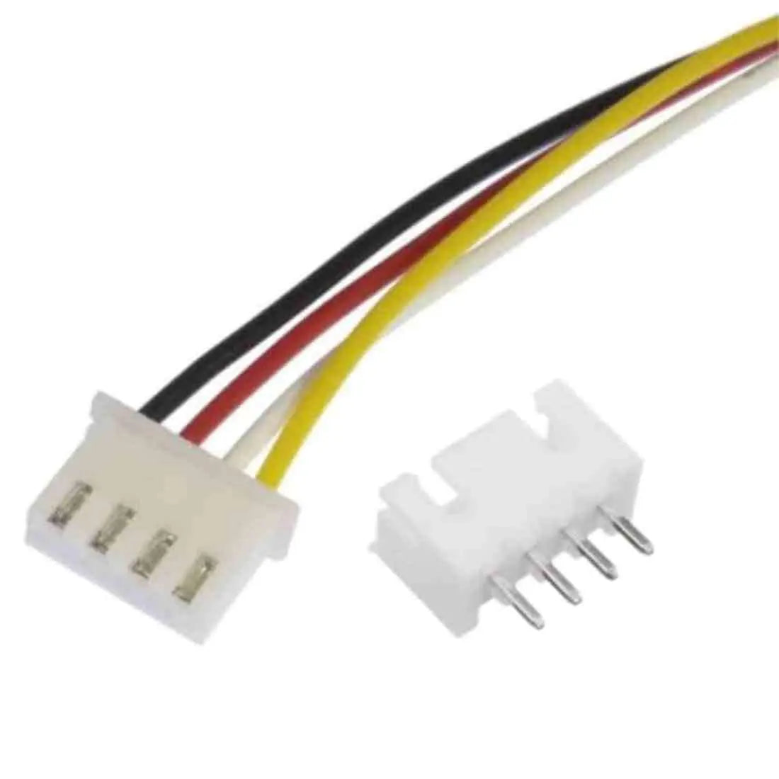 4 Pin JST XH 2.54mm Pitch Plug and Socket with Cable - (1pcs). Hi Tech xyz