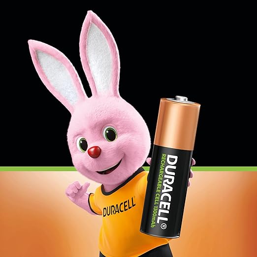 Duracell Rechargeable AA 1300mAh Batteries Pack of 4