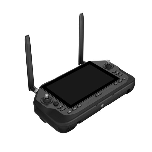 SIYI UniRC 7 Pro Dual Frequency 2.4 & 5 GHz Handheld Ground Station 40 KM Range Smart Controller with 7-Inch 1080P High Brightness Touchscreen Display with Digital 4K Image Transmission