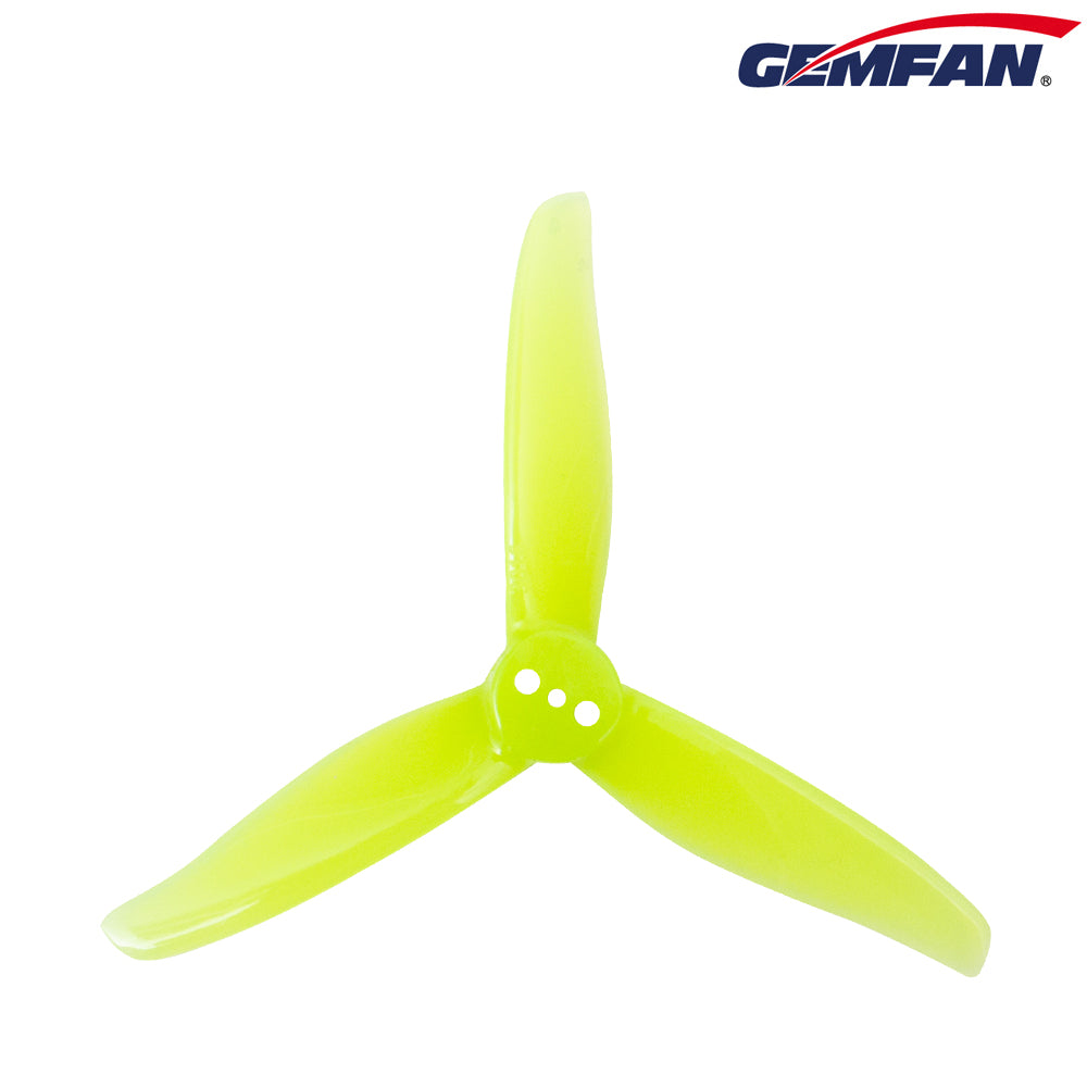 Gemfan 3016 Hurricane PC3 Blade 2mm Propeller - Lemon Yellow (2CW+2CCW)