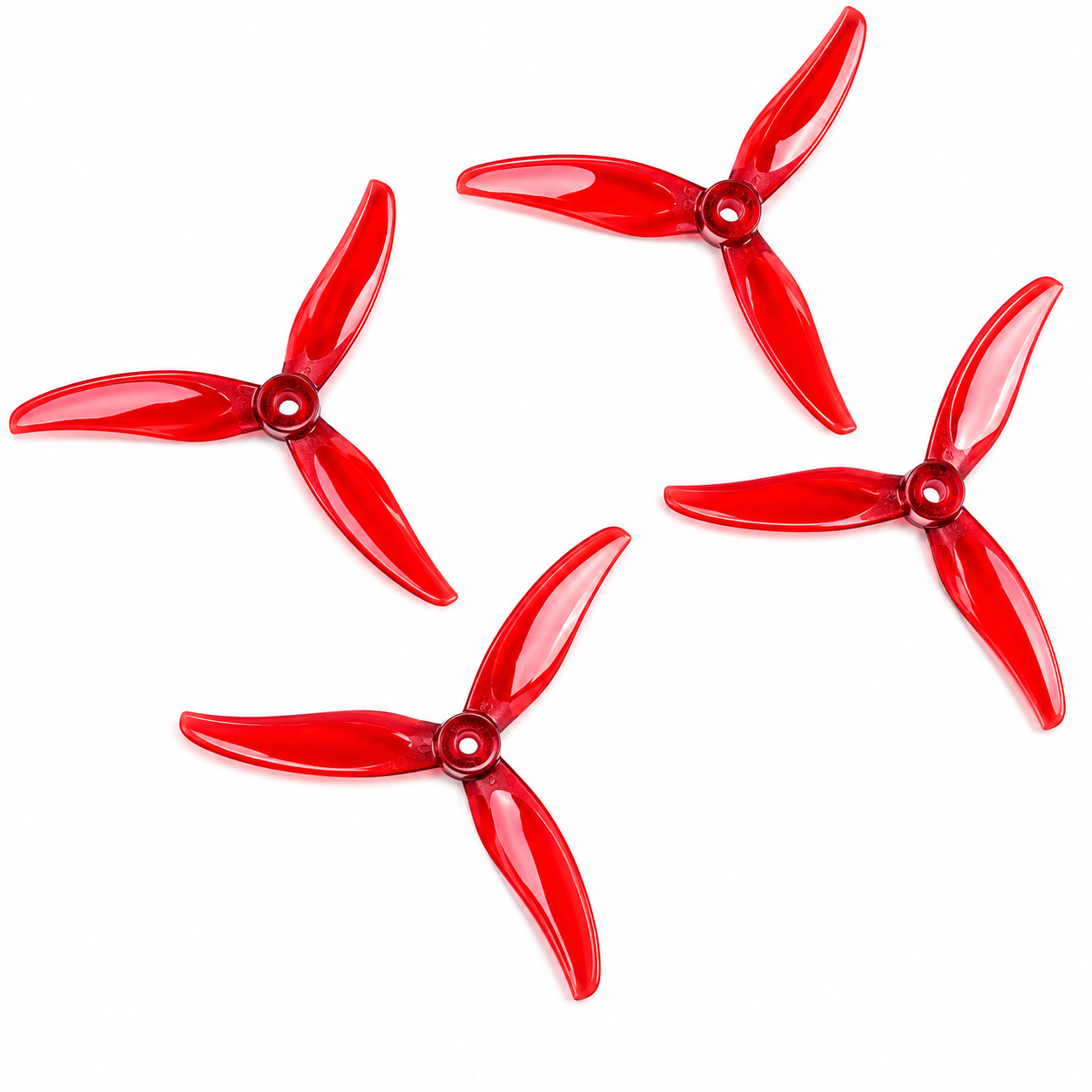 Gemfan 5127.5 Proxy PC 3 Blade Propeller Phoenix Red (2CW+2CCW)