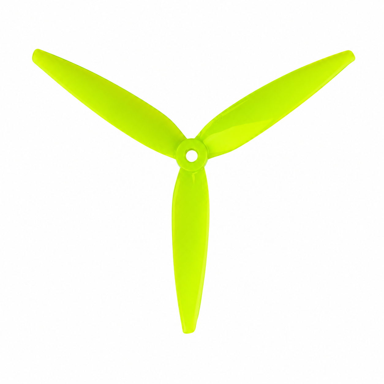 Gemfan 7040 Flash PC 3 Blade Propeller Lemon Green - (2CW+2CCW