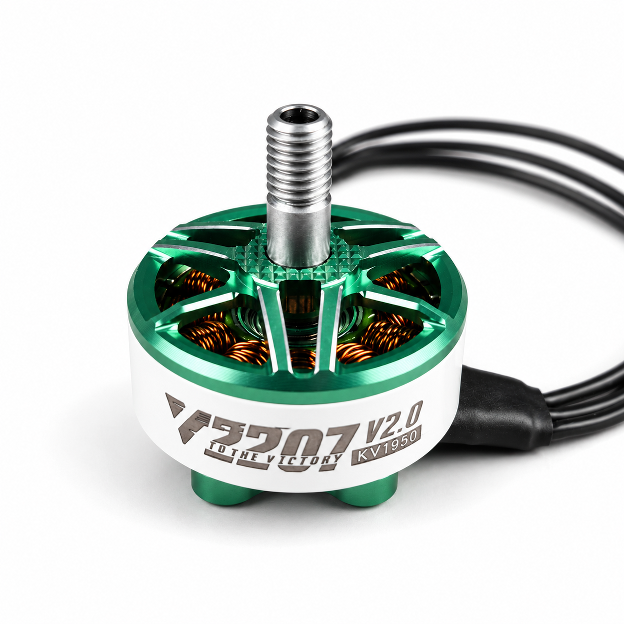 T Motor Velox V2207 V2 KV1950 (White + Cyan) – Hi Tech xyz