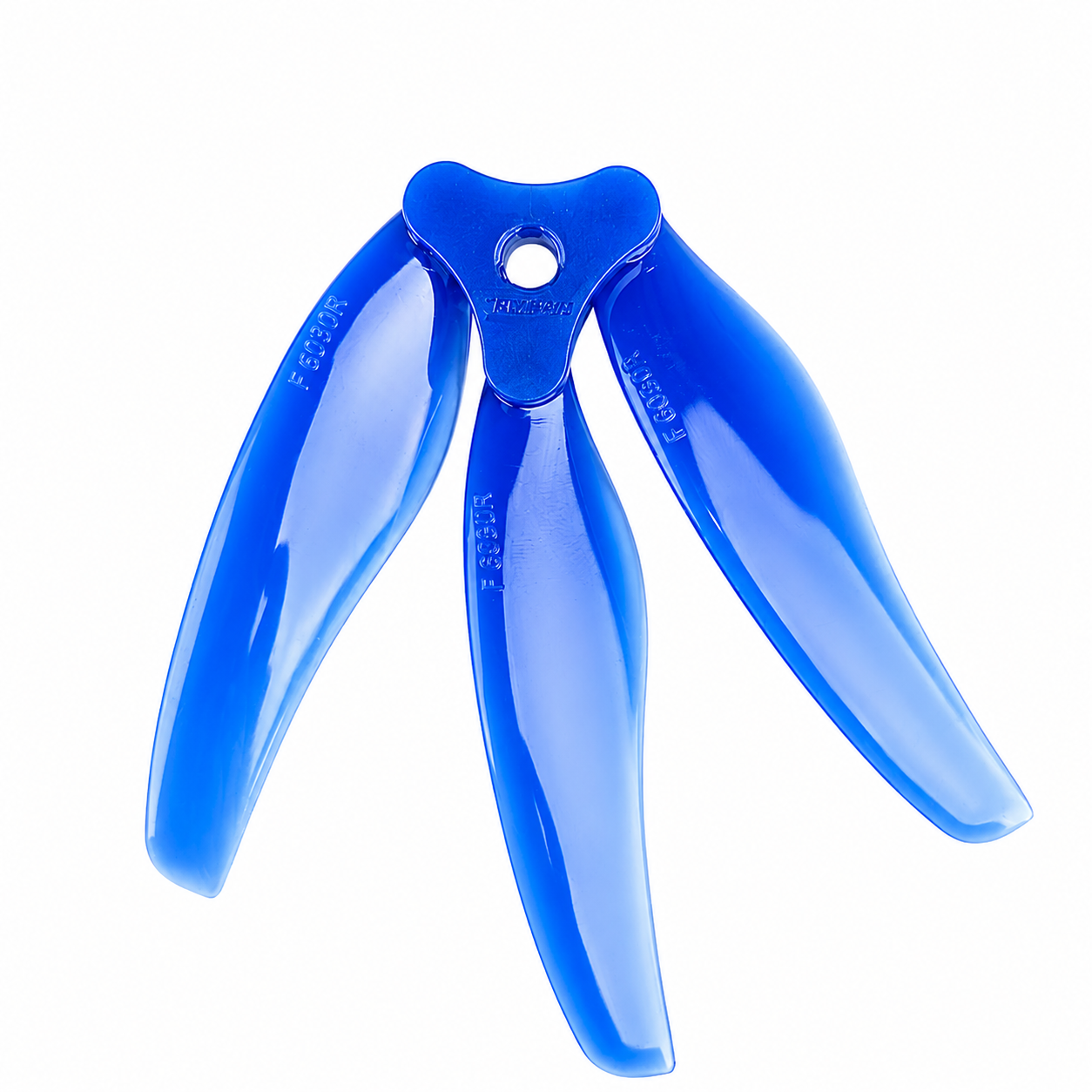 Gemfan F6030 Floppy Proppy 3 Blade Propellers Blue - (2CW+2CCW)