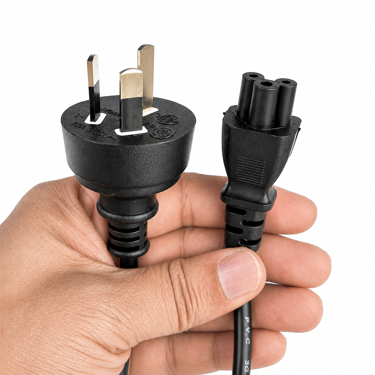 AC 10A 250V Power Supply Adapter Cord Cable EU Plug