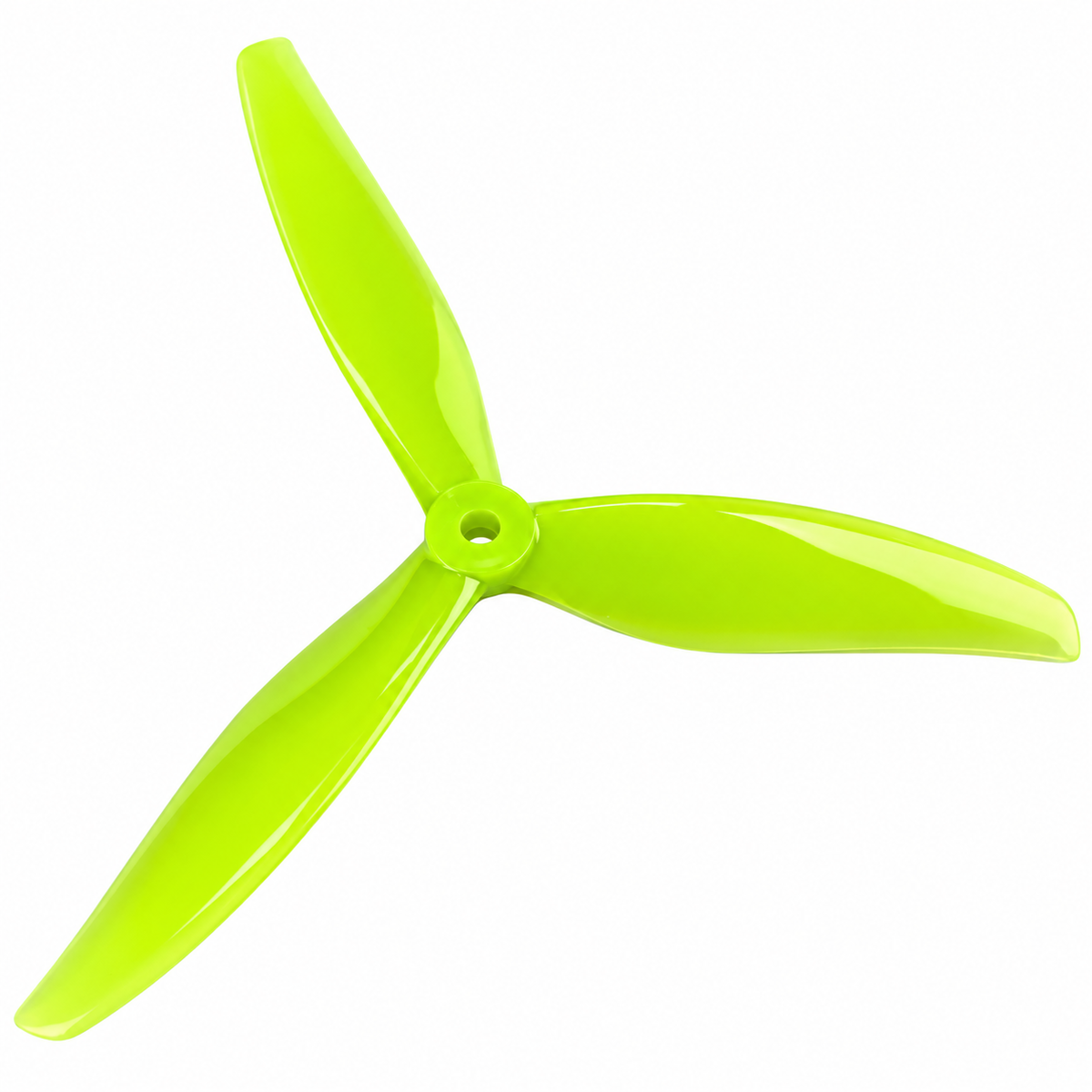 Gemfan 7043 Hurricane PC 3-Blade Propeller for 7 Inch FPV Drone (2CW + 2CCW) - Neon Yellow