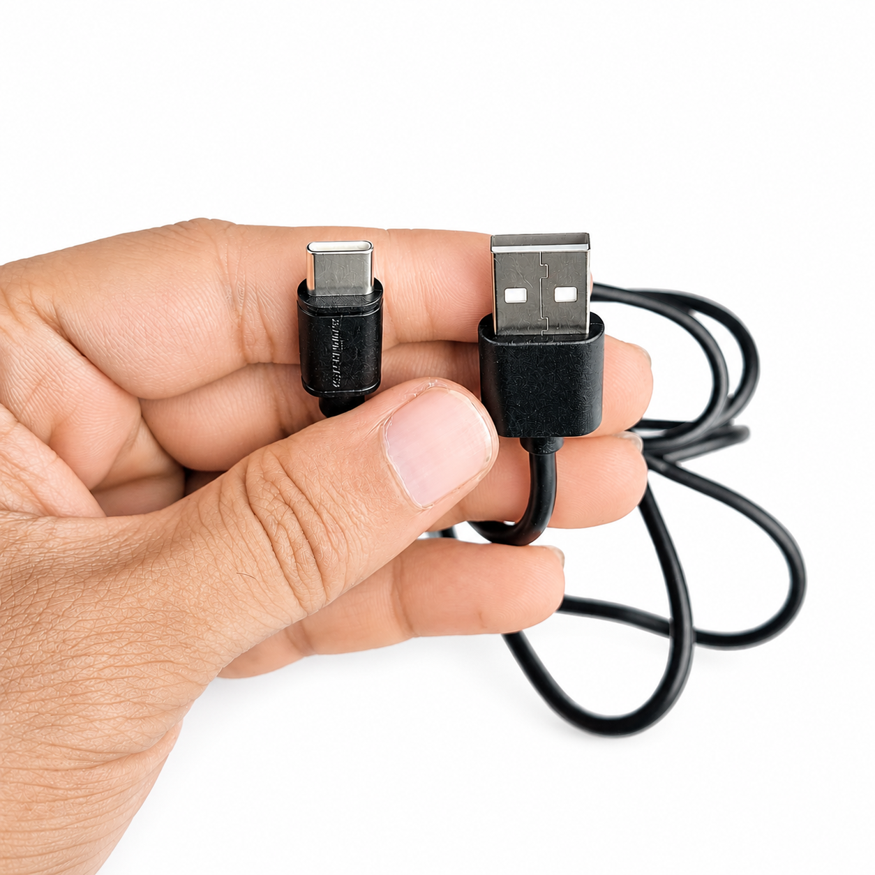 USB to C-Type Data Line Charger Cable – (Black)