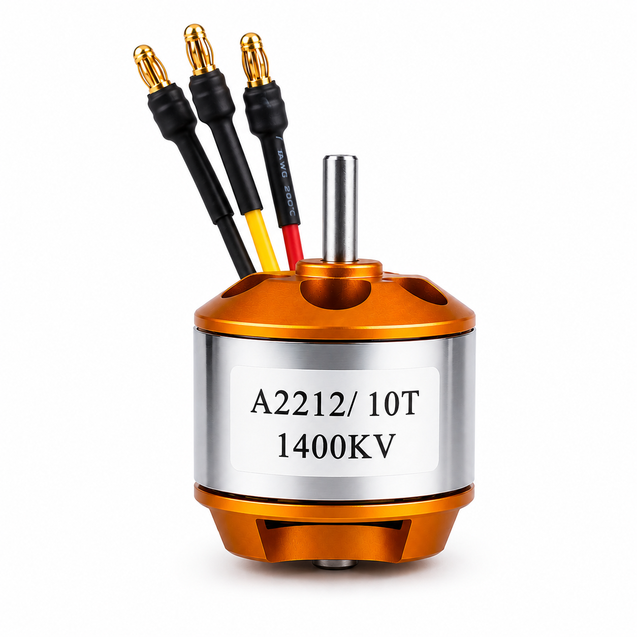1400KV A2212/10T Brushless Motor With Bullet Connector for Drone & RC Plane