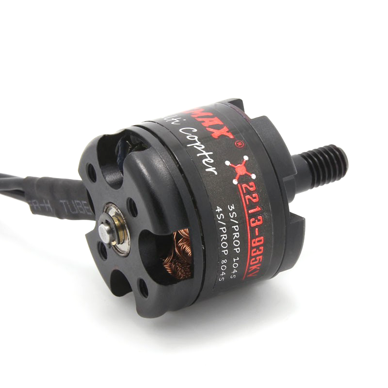 EMAX MT2213 935KV Brushless DC Motor Black Cap (CW Motor Rotation) With Prop 1045 Combo.