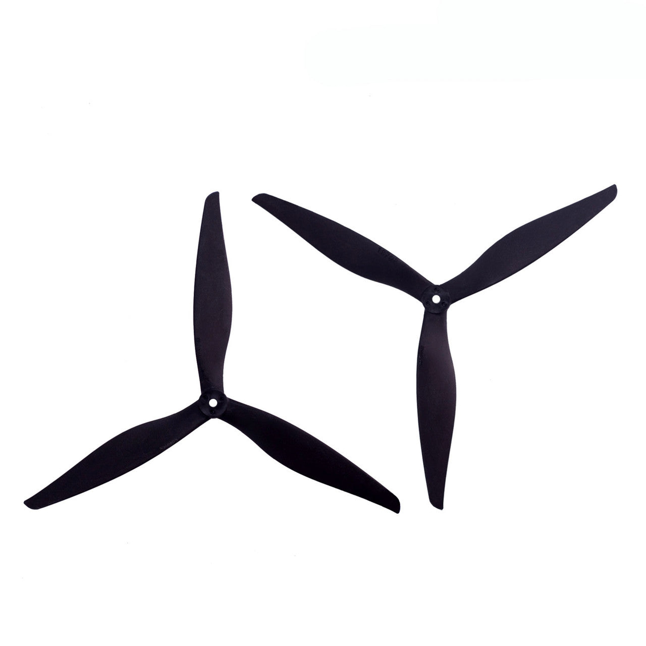 FPV Drone Propeller 1070 Cinelifter Glass Fiber Nylon 3 Blade 5mm Shaft Pitch 7" Black (1 Pair CW+CCW)