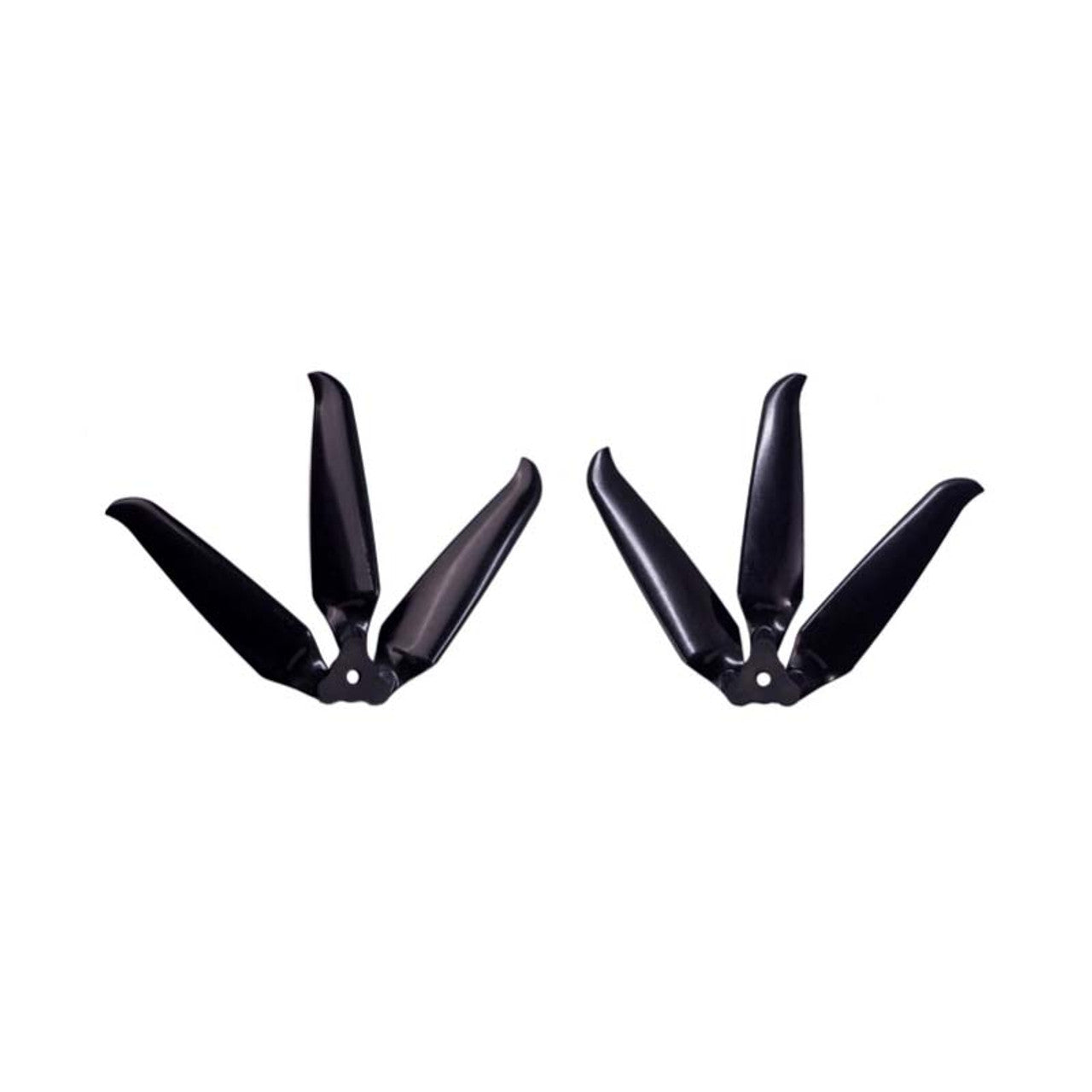 F8041 Folding Drone Propeller 3 Blade Glass Fiber Nylon - Black (1 Pair CW+CCW)