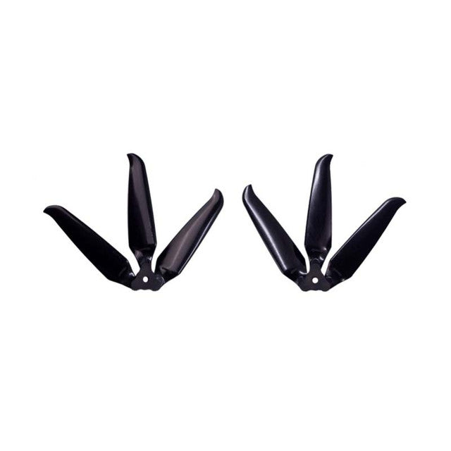 Gemfan 8041 Folding 3 Blade Glass Fiber Nylon - Black Propeller (1 Pair CW + CCW)