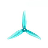 Gemfan 51377 Hurricane PC 3 Blade HD Propellers – Transparent Cyan
