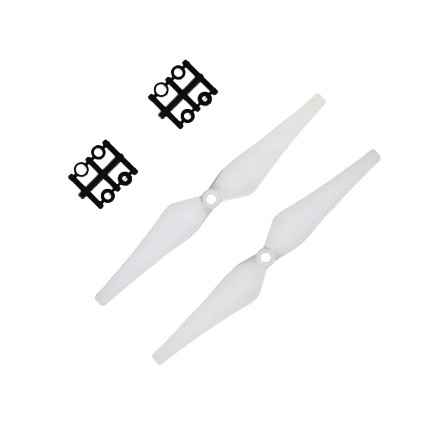 9443 Glass Fiber Nylon Propeller For Drone & RC Plane White 1CW+1CCW - (1Pair). Hi Tech xyz