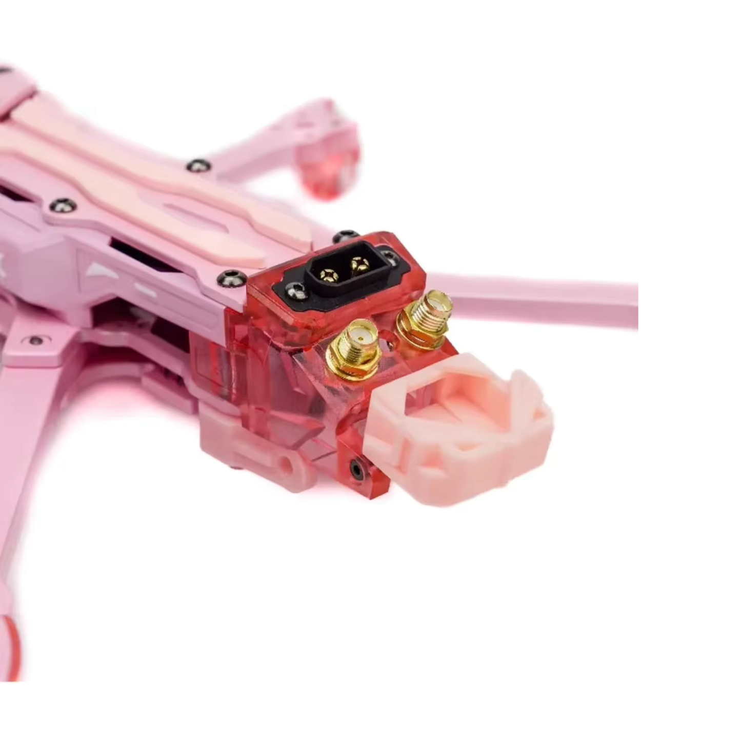 TJRC J5 V2 5 inches FPV O4 Pro Air Unit Digital FPV RC Racing Freestyle Quadcopter Drone Frame - DC Pink