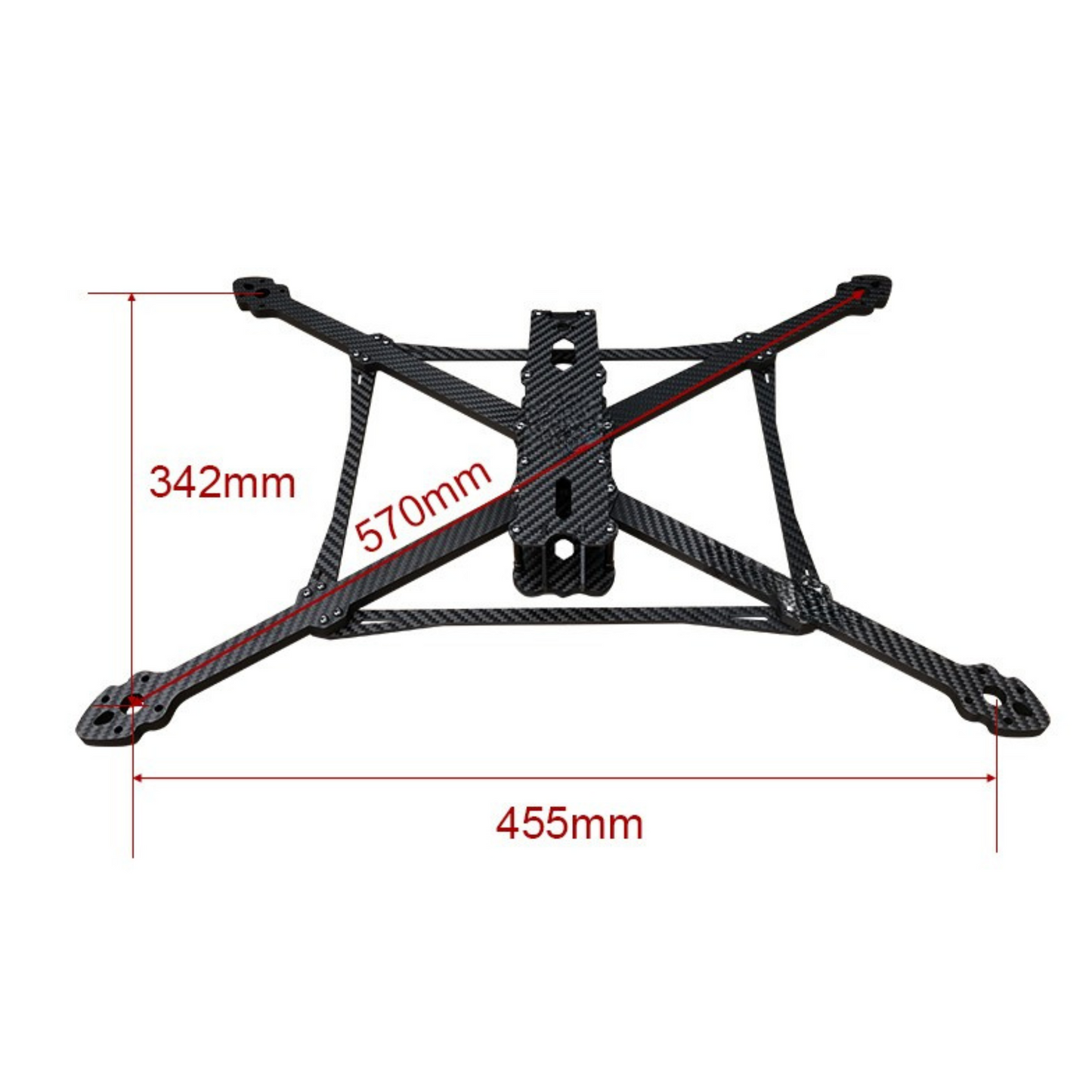 Mark4 V3 13 Inches 570mm Carbon Fiber Frame