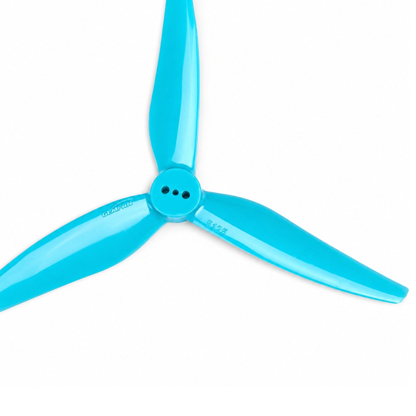 Gemfan Hurricane 5125 UltraLite Racing Propeller Light Blue - (2CW+2CCW)