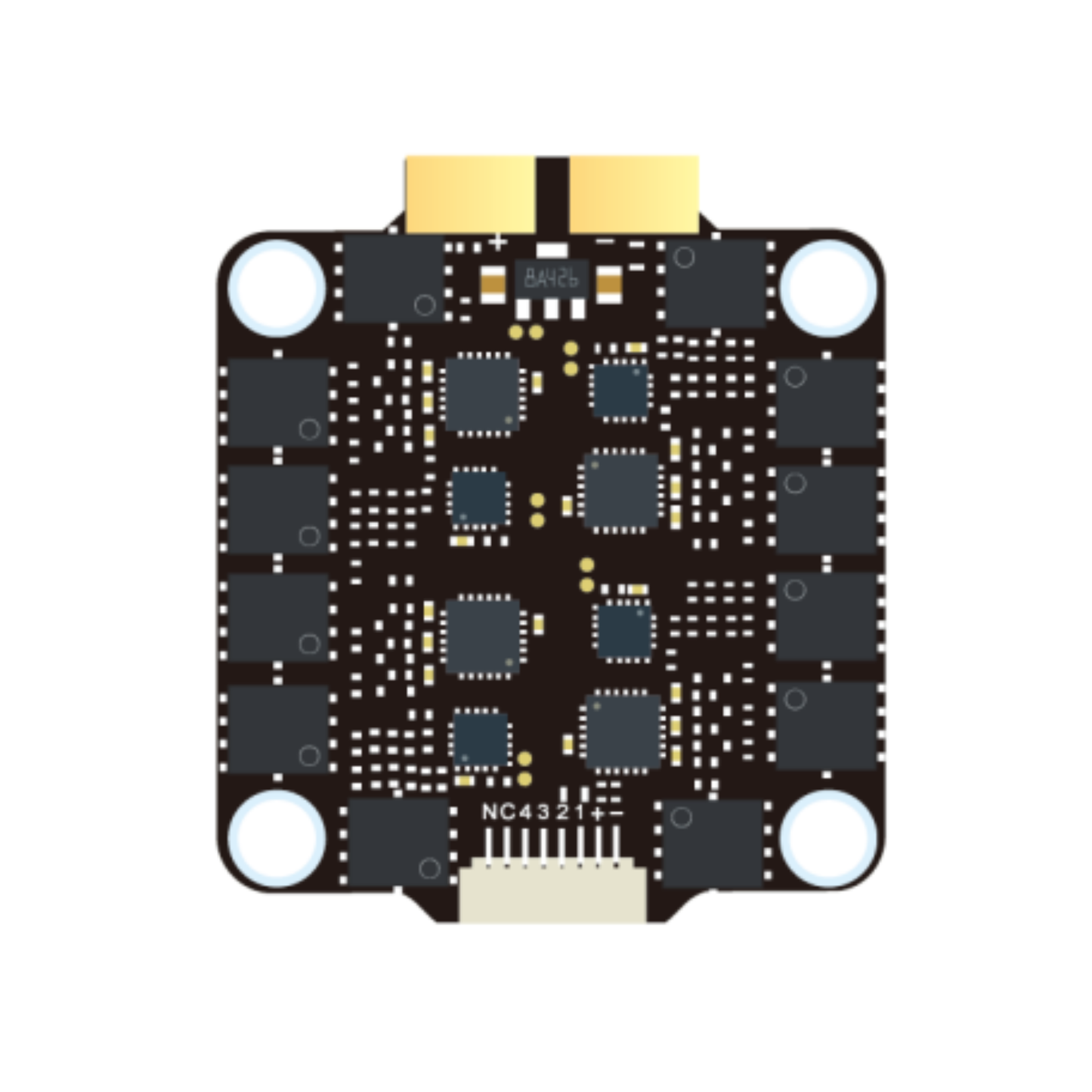 DakeFPV BX 8S 70A 4-in-1 ESC for FPV (Electronic Speed Controller)