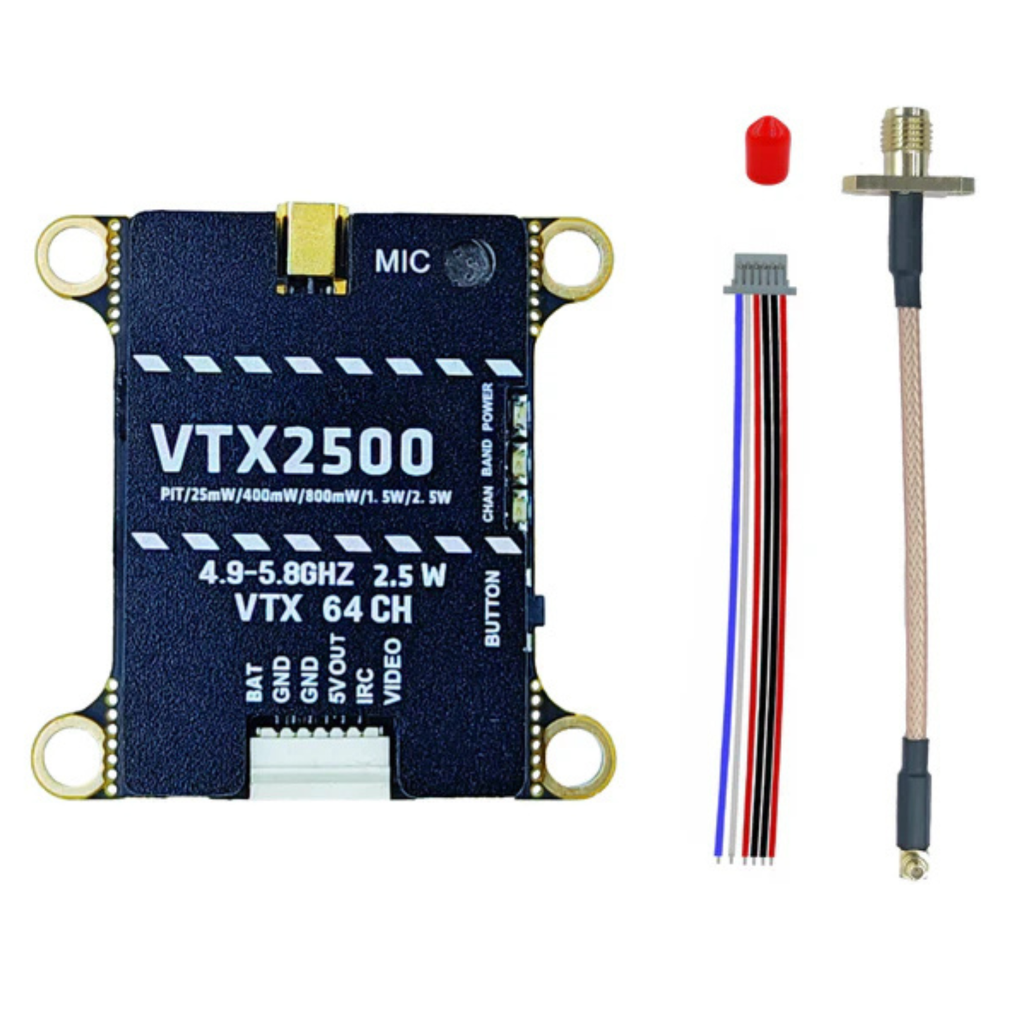 Long Range 5.8G 2.5W FPV Drone Video Transmitter