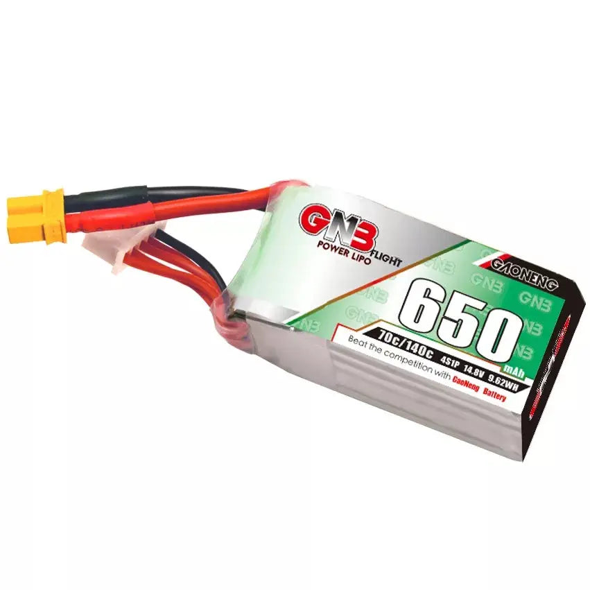 GNB 650mAh 4S Lipo Battery. Hi Tech xyz