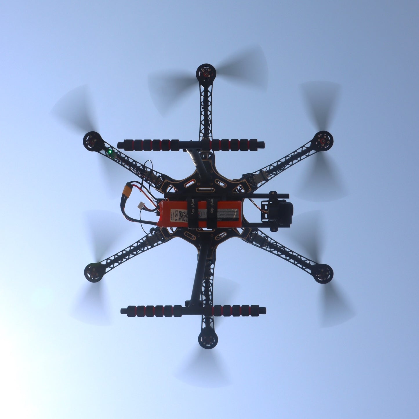 S550 Hexacopter Autopilot Advance Drone with Skydroid 10 & 2 Axis Gimbal - PNP