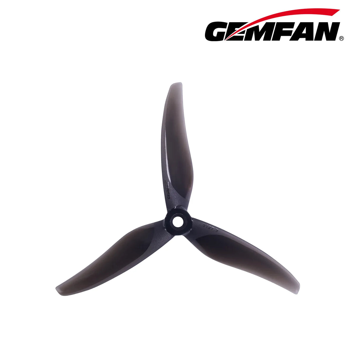 Gemfan 5127.9 Thomas PC 3-Blade Freestyle Propeller for 5 Inch FPV Drone (2CW + 2CCW) - Midnight Black