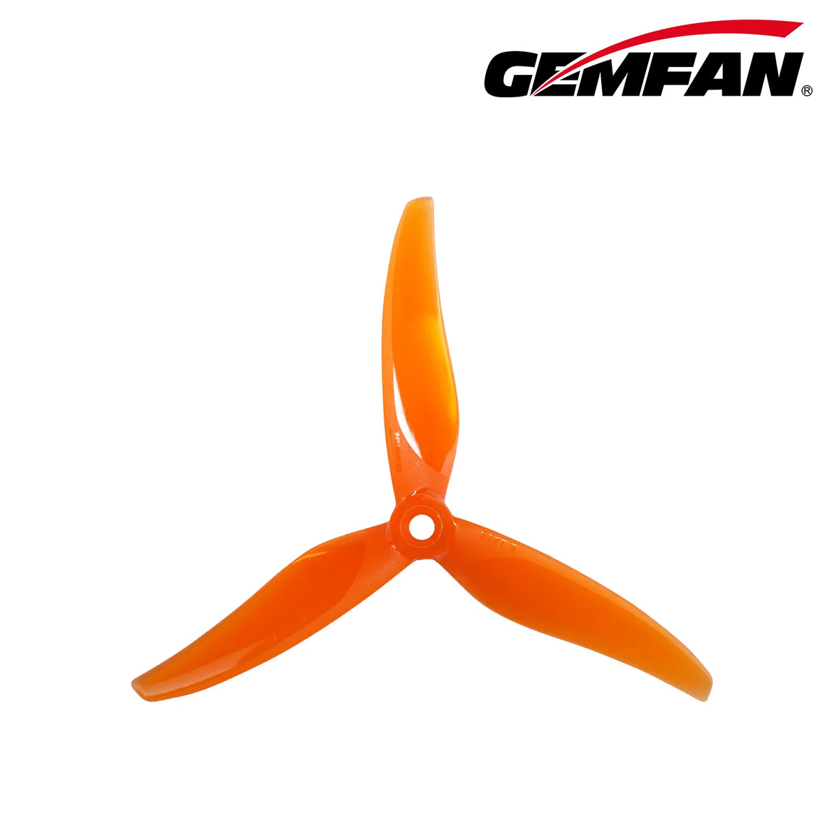 Gemfan 5127.9 Thomas PC 3-Blade Freestyle Propeller for 5 Inch FPV Drone (2CW + 2CCW) - Orange