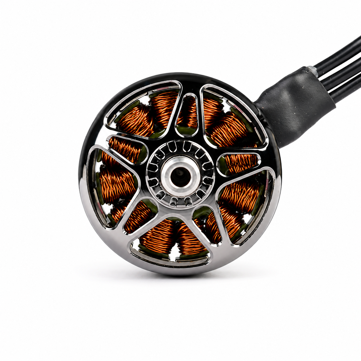 Rear structure and bearing assembly of EMAX ECO 2306 1900KV motor