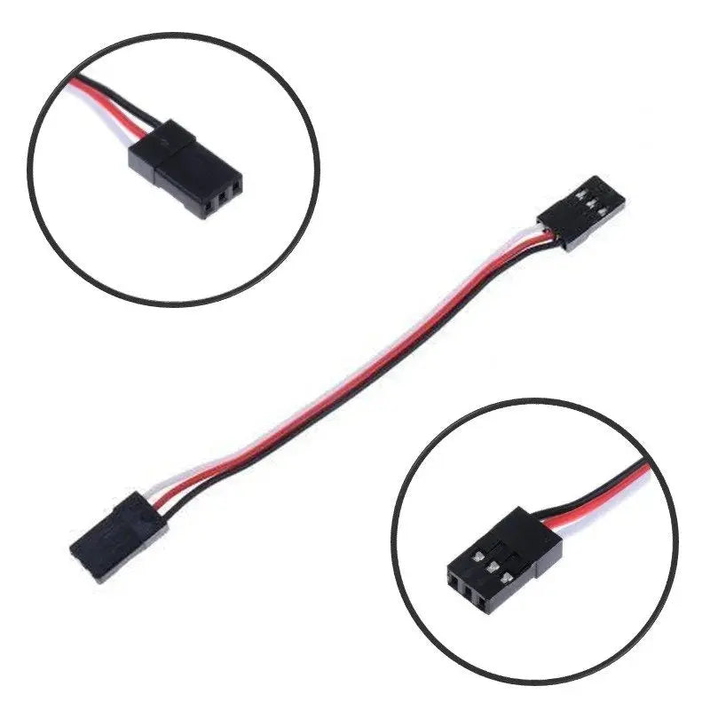 100mm DuPont Cable JR Male To JR Male. Hi Tech xyz