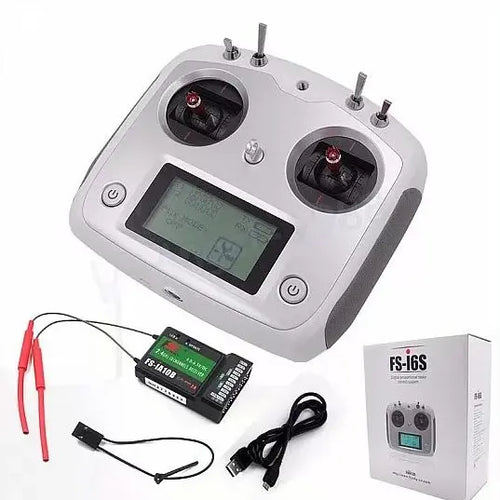 FlySky FS-i6s 2.4G 10CH Radio Transmitter With FS-iA10b 10CH Receiver