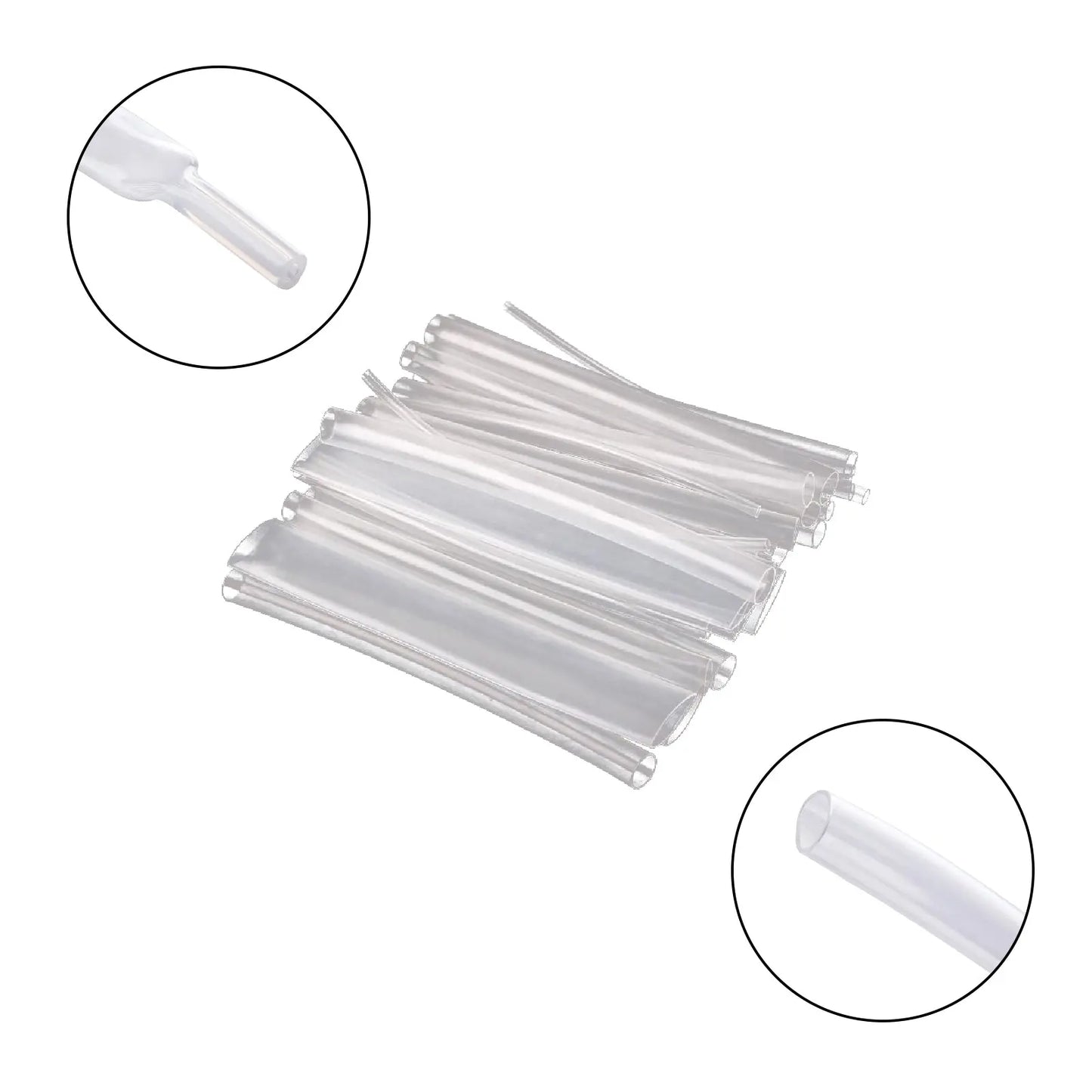 Heat Shrink Sleeve 5mm Transparent for wire insulation and cable protection