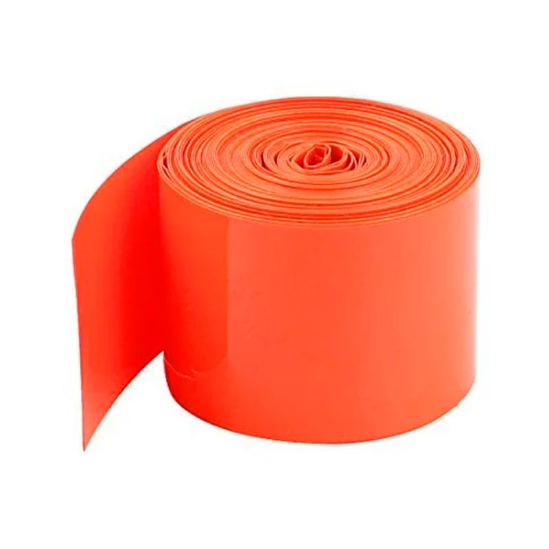 PVC Heat Shrink Sleeve 128mm Orange