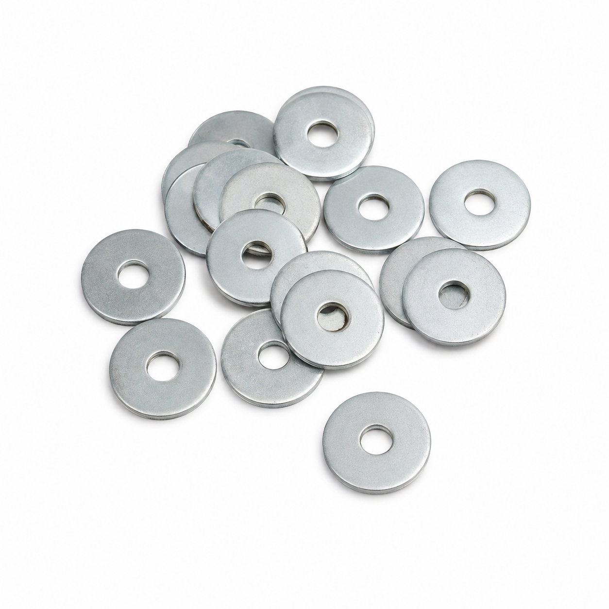 Metal washer set for drone frame assembly and hardware mounting