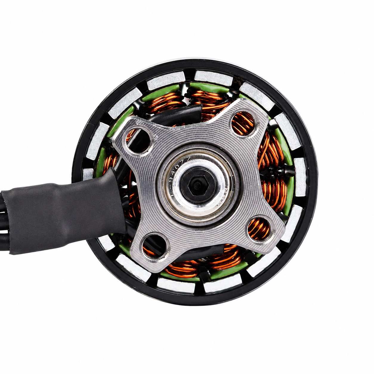 Base view of PXRC Fierce 2207 2050KV FPV Brushless Motor