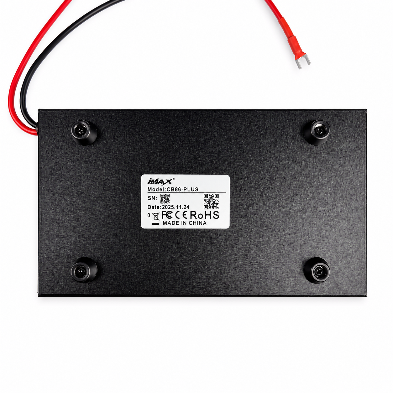 Bottom panel of Radiolink CB86-PLUS balance charger