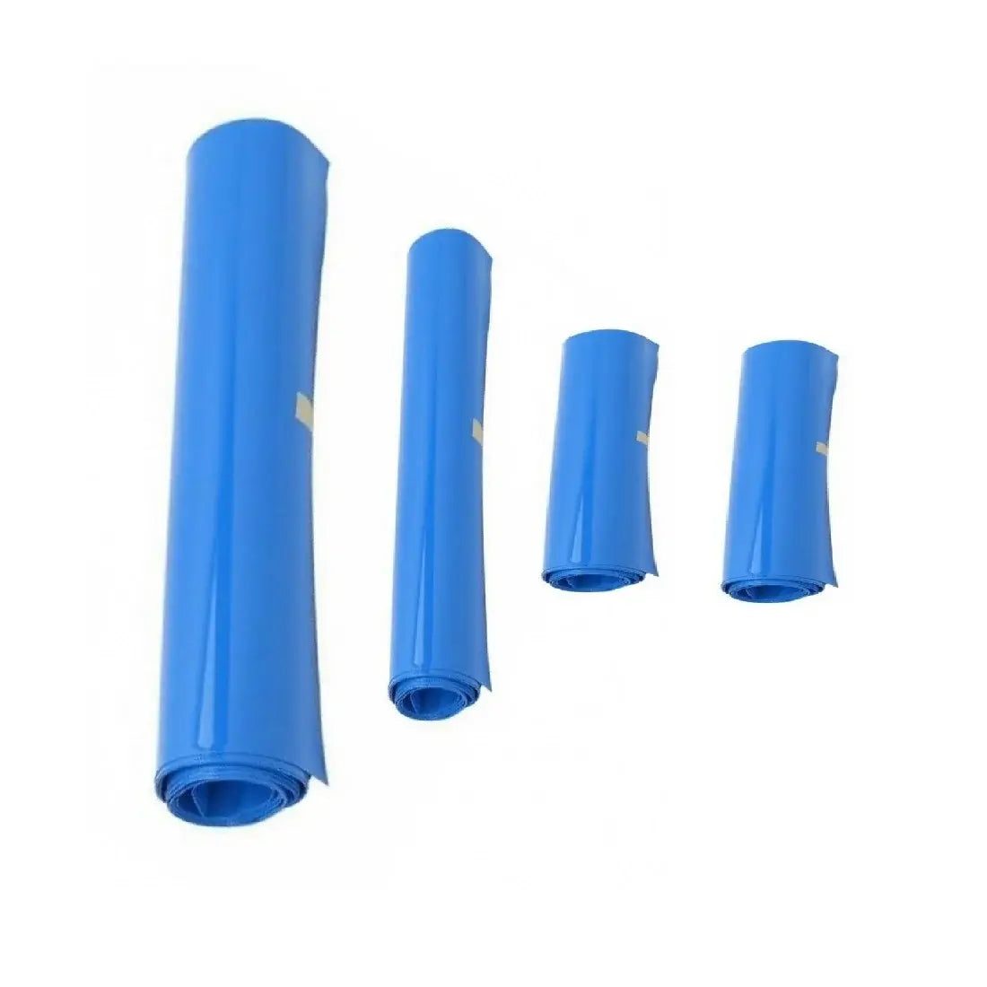 PVC Heat Shrink Sleeve 50mm Sky Blue – (1Mtr). Hi Tech xyz