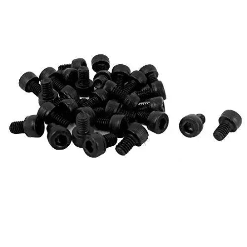 M2.5 X 8MM Socket Head Cap (Allen) Bolt and Nut-(12 pcs). Hi Tech xyz