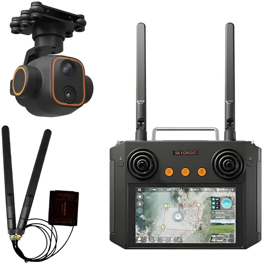 Skydroid H12 Pro Radio Transmitter with Skydroid C12 Gimbal Camera