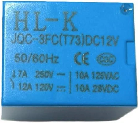 HL JQC-3FC(T73)DC12V 12V 7A Sugar Cube Relay.