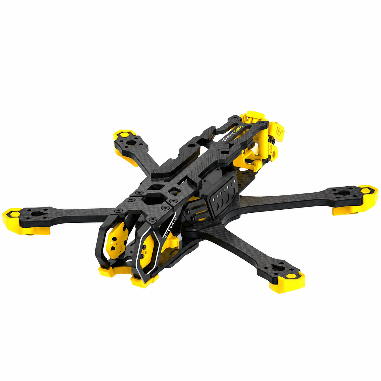 Perspective view of SpeedyBee Master 5 V2 O3 FPV freestyle drone frame
