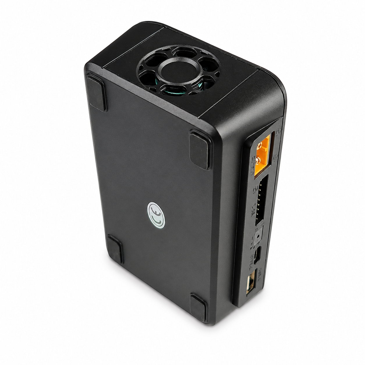 Rear side view of ToolkitRC M9 smart balance charger